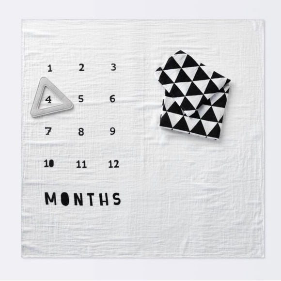 Baby Milestone Blanket 12 months - Picture 1 of 4